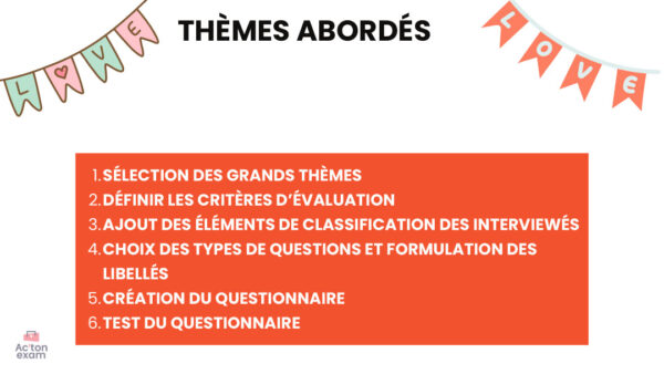 Cette mallette Actonexam va vous aider à réussir l’épreuve E5 RCDD du BTS NDRC (Négociation et Digitalisation de la Relation Client). Avec ces supports de cours sur le questionnaire de satisfaction, vous disposerez de toute la formation nécessaire pour bien comprendre les critères d’évaluation et les grands thèmes sélectionnés.