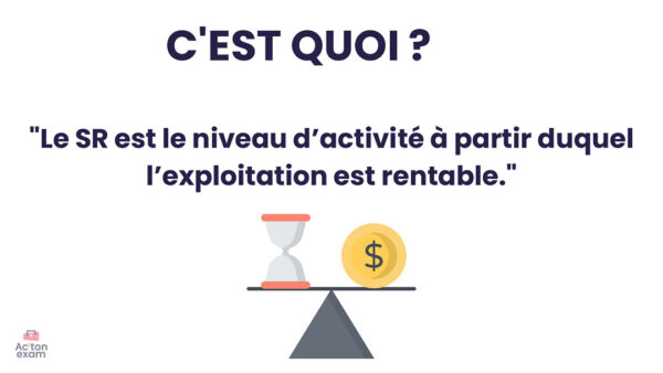 Cette mallette Actonexam va vous aider à réussir l’épreuve écrite de gestion opérationnelle du BTS MCO (Management Commercial Opérationnel). Avec ces supports de cours sur le seuil de rentabilité, vous disposerez de toute la formation nécessaire pour bien comprendre la vision du chiffre d’affaires nécessaire à atteindre pour satisfaire cet objectif.