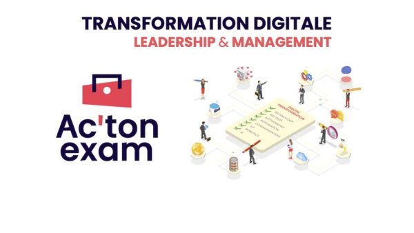 Cette mallette Actonexam va vous aider à réussir l’épreuve de transformation digitale en Mastère Marketing. Avec ces supports de cours pour mettre en oeuvre la transformation digitale d’une entreprise, vous disposerez de toute la formation nécessaire pour bien comprendre comment une entreprise intégre des technologies digitales à l’ensemble de ses opérations.