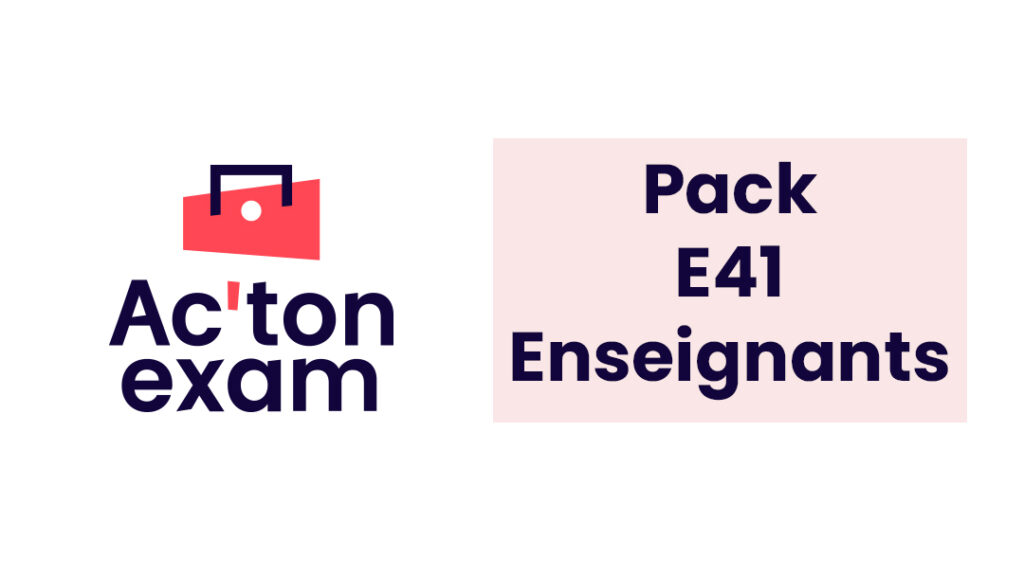 E41 Enseignants